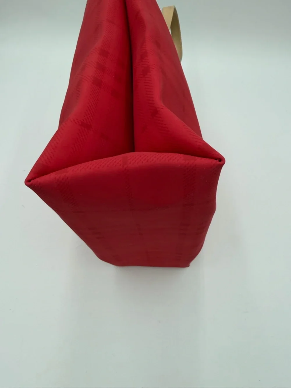 Vintage Burberry Nova Check Mini Tote Canvas Leather Handles Authenticated - Picture 5 of 15